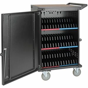 Carro de carga Eaton CSC48AC para 48 dispositivos 3 estantes acero negro