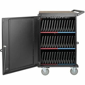 Carro de carga Eaton CSC48AC para 48 dispositivos 3 estantes acero negro