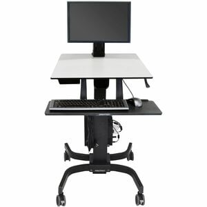 Carro para computador Ergotron WorkFit-C 24-215-085 carga 11.29 kg, 4 ruedas