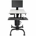 Carro para computador Ergotron WorkFit-C 24-215-085 carga 11.29 kg, 4 ruedas