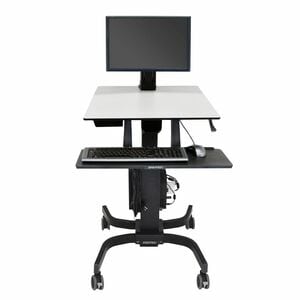 Carro para computador Ergotron WorkFit-C 24-215-085 carga 11.29 kg, 4 ruedas