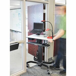 Carro para computador Ergotron TeachWell 17,46 kg, 4 ruedas, acero