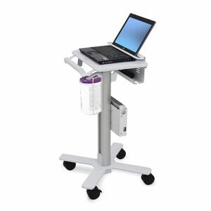 Carro para portátil Ergotron SV10-1100-0 StyleView, 4.54kg, 4 ruedas