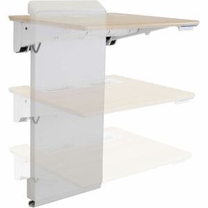 Mesa de pared Ergotron WorkFit Elevate 24-802-S893, altura ajustable
