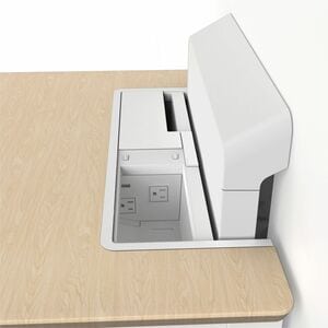 Mesa de pared Ergotron WorkFit Elevate 24-802-S893, altura ajustable