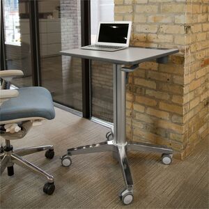 Escritorio ajustable Ergotron 24-547-003 LearnFit 16, MDF gris/plata