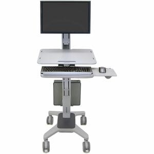 Carro para computador Ergotron WorkFit-C 24-198-055 12,25 kg 4 ruedas 27 pulgadas