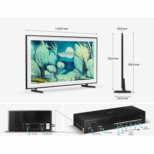 Televisor Samsung The Frame LS03F QN55LS03FAK 55 pulgadas 4K HDR10+