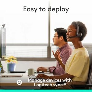 Diadema Logitech Zone 305 981-001457 inalámbrica, Bluetooth, Teams
