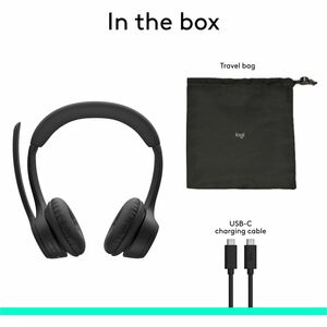 Diadema Logitech Zone 305 981-001457 inalámbrica, Bluetooth, Teams
