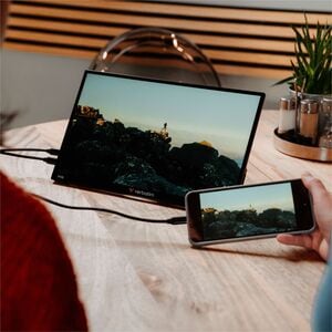 Monitor portátil Verbatim 49591 14 pulgadas, táctil, Full HD 1080p