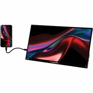 Monitor portátil Verbatim 49591 14 pulgadas, táctil, Full HD 1080p