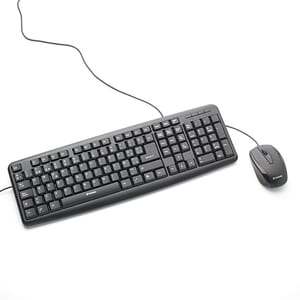 Teclado y mouse Verbatim 98111 QWERTY español, USB, óptico