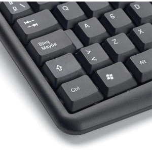 Teclado y mouse Verbatim 98111 QWERTY español, USB, óptico