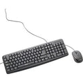 Teclado y mouse Verbatim 98111 QWERTY español, USB, óptico