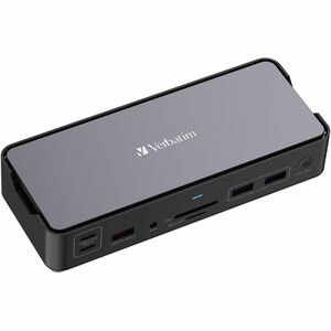 Estación docking USB-C Verbatim Pro 15 en 1 32171, garantía 2 años