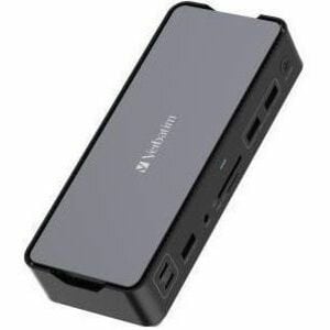 Estación docking USB-C Verbatim Pro 15 en 1 32171, garantía 2 años