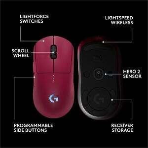 Mouse gamer Logitech G PRO 2 910-007291 inalámbrico 32000 dpi USB 2.0