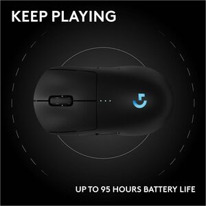 Mouse Logitech Pro 2 Lightspeed Hero 2 inalámbrico 32000 dpi