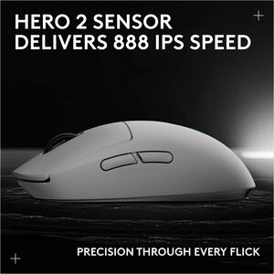 Mouse Logitech G PRO 2 910-007290 inalámbrico HERO 2 32000 dpi