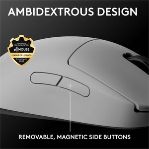 Mouse Logitech G PRO 2 910-007290 inalámbrico HERO 2 32000 dpi