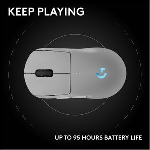 Mouse Logitech G PRO 2 910-007290 inalámbrico HERO 2 32000 dpi