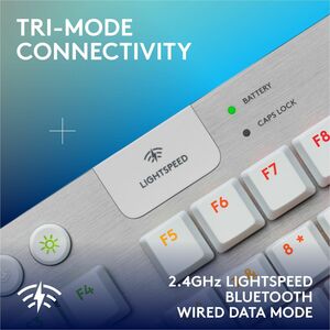 Teclado Logitech G915 X Lightspeed TKL táctil, USB-C, Bluetooth/RF