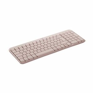 Teclado Logitech K250 920-013447 Bluetooth, QWERTY español, rosa