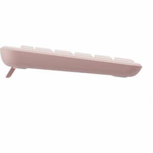 Teclado Logitech K250 920-013447 Bluetooth, QWERTY español, rosa