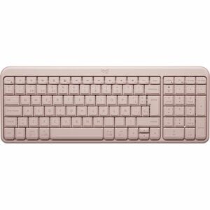 Teclado Logitech K250 920-013447 Bluetooth, QWERTY español, rosa