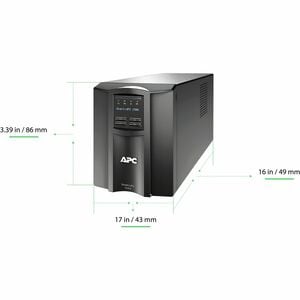 UPS Apc SMT1500C Smart-UPS 1,44 kVA 1 kW torre 8 Nema 5-15R