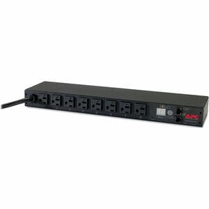 Pdu rack Apc AP7801B Metered 1U 20A 120V 8 tomas NEMA 5-20R