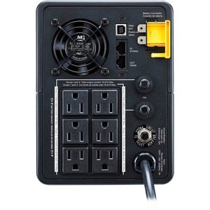 UPS interactiva Apc BX2000M-LM 2kVA/1.20kW, AVR, 6 NEMA 5-15R