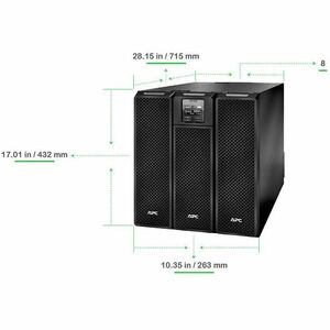 UPS Apc SRT8KRMXLT-5KTF 8 kVA/8 kW, rack 8U y salida 120/208/240 V