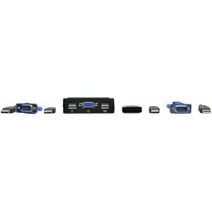 Conmutador KVM Eaton B032-VU2 2 computadores, USB y VGA, 2048 x 1536