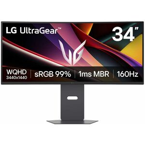 Monitor LG UltraGear 34G600A-B 34" WQHD curvo, 160Hz, 1ms