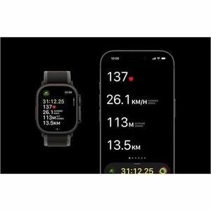 Smartwatch Apple Watch Ultra 3 49mm titanio negro, 4G LTE