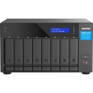 NAS Qnap TVS-H874X-I9-64G-US 8 bahías, Core i9, 64GB RAM