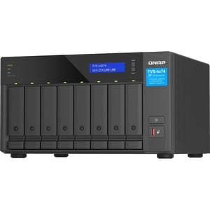 NAS Qnap TVS-H874X-I9-64G-US 8 bahías, Core i9, 64GB RAM