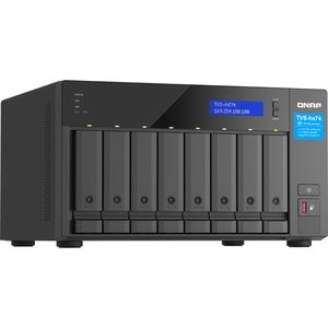 NAS Qnap TVS-H874X-I9-64G-US 8 bahías, Core i9, 64GB RAM