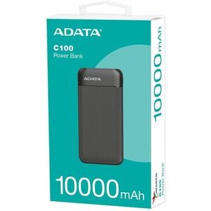 Cargador portátil Adata C100 PC100-14BK 10000 mAh 20W 4 USB