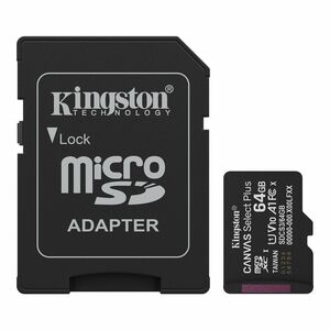 Memoria microSDXC Kingston SDCS3/64GB 64GB, Class 10/UHS-I, 100MB/s
