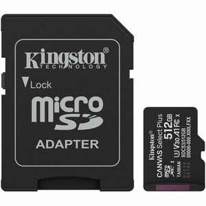 Tarjeta microSDXC Kingston Canvas Select Plus SDCS3/512GB 512 GB UHS-I 150 MB/s