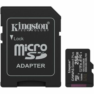 MicroSD Kingston Canvas Select Plus 256GB 150MB/s Class 10 UHS-I