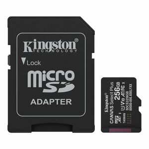 MicroSD Kingston Canvas Select Plus 256GB 150MB/s Class 10 UHS-I