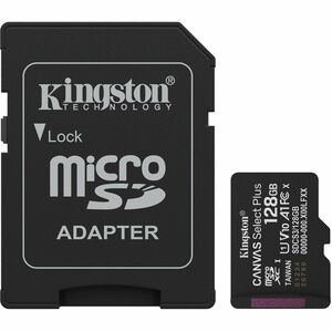Memoria microSD Kingston Canvas Select Plus 128GB UHS-I 150MB/s