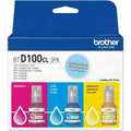 Botella de tinta Brother BTD100CL3PKMEX cian magenta amarillo 48,8 ml