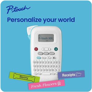Rotuladora Brother P-touch PT-N10 180 dpi QWERTY batería AAA
