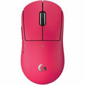 Mouse gamer Logitech G Pro X Superlight 2c 910-007544, 44000 dpi, inalámbrico, rosa