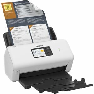 Escáner Brother ADS-3350W 600 x 600 ppp, 40 ppm, dúplex inalámbrico